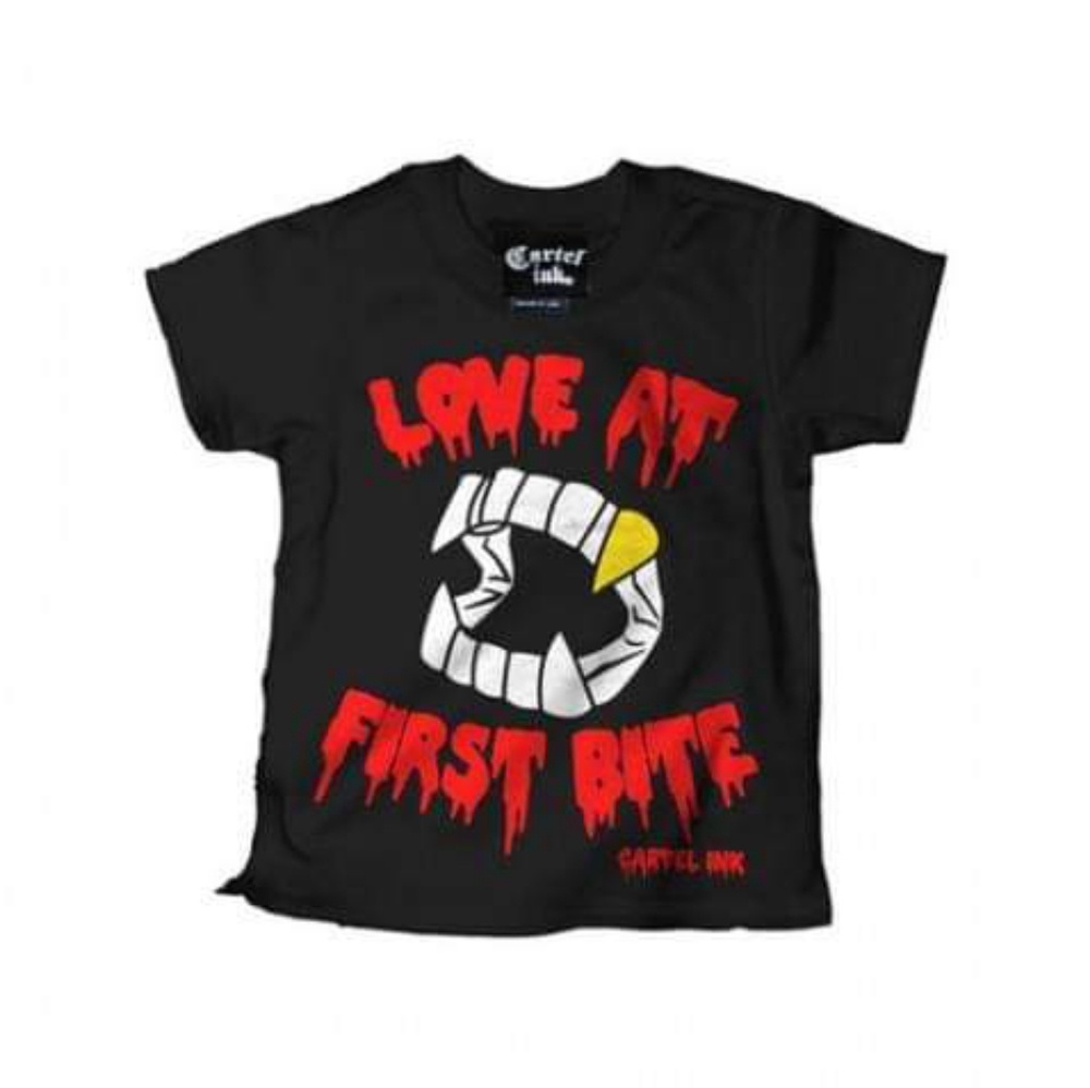 Love at first bite t-shirt